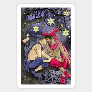 Witch Boys: Sitting In A Tree Sticker